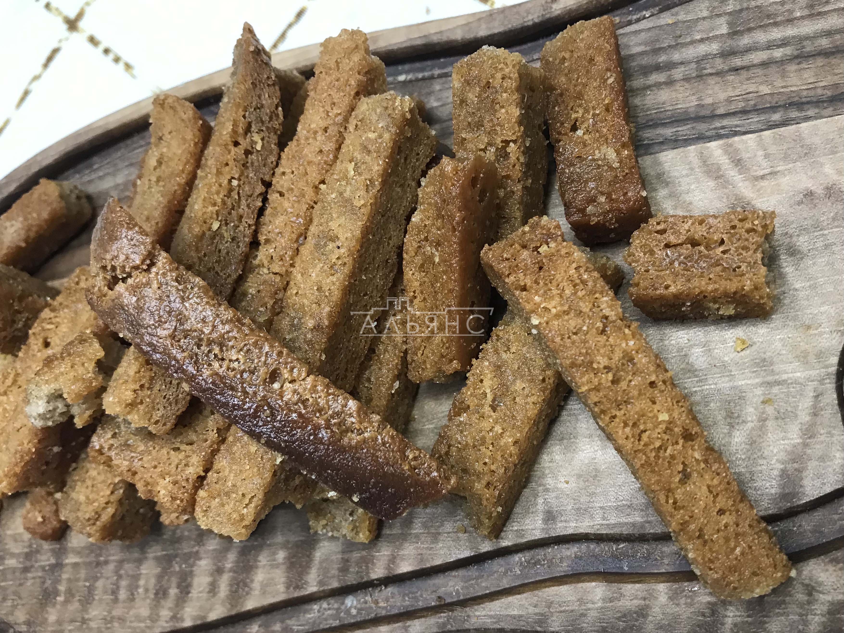 Деревенские гренки с чесноком в Красноармейске