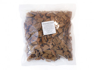 Ведро Ржаные гренки с аджикой: Гренки черные со вкусом сыра