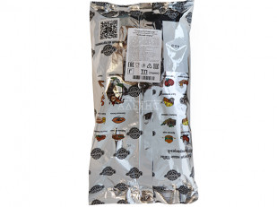 Мучные полоски МАЛИНОВЫЕ со вкусом острых бараньих рёбрышек 76 гр: Гренки пшеничные 