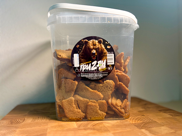 Ведро Ржаные гренки с чесноком в Красноармейске