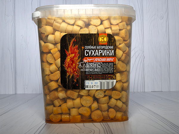 Сухарики с красной икрой в Красноармейске