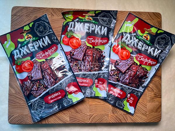 Джерки из индейки "Баффало" 45 гр. в Красноармейске