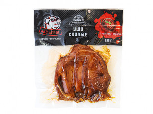 Деревенские гренки со вкусом Камчатского краба (Сурские): Ухо целое с красным перцем (150 гр.)