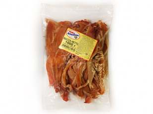 Толстолобик (бабочка) холодного копчения: Кальмар со вкусом краба (Мясо краба)