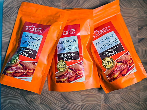 Мясо (АЛЬЯНС) вяленое свинина "Гриль" 50 гр. в Красноармейске