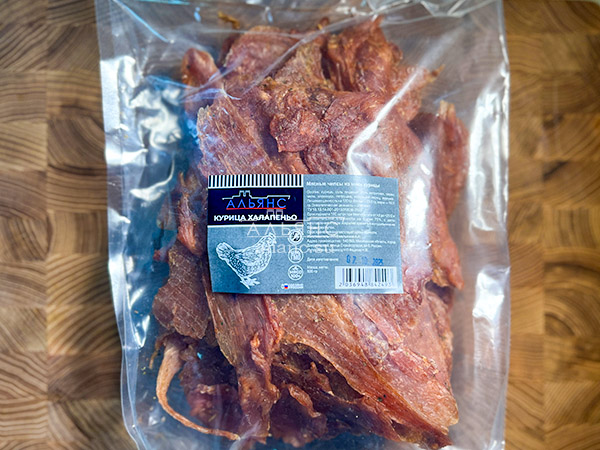 Мясо (АЛЬЯНС) вяленое курица 500гр "С халапеньо" в Красноармейске