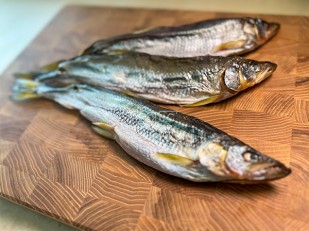 Корюшка вяленая без икры: Корюшка с икрой вяленая ГОСТ (крупная)