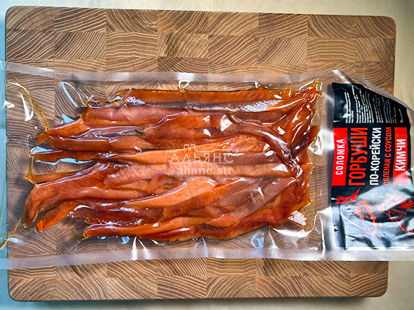 Горбуша соломка по-корейски в Красноармейске