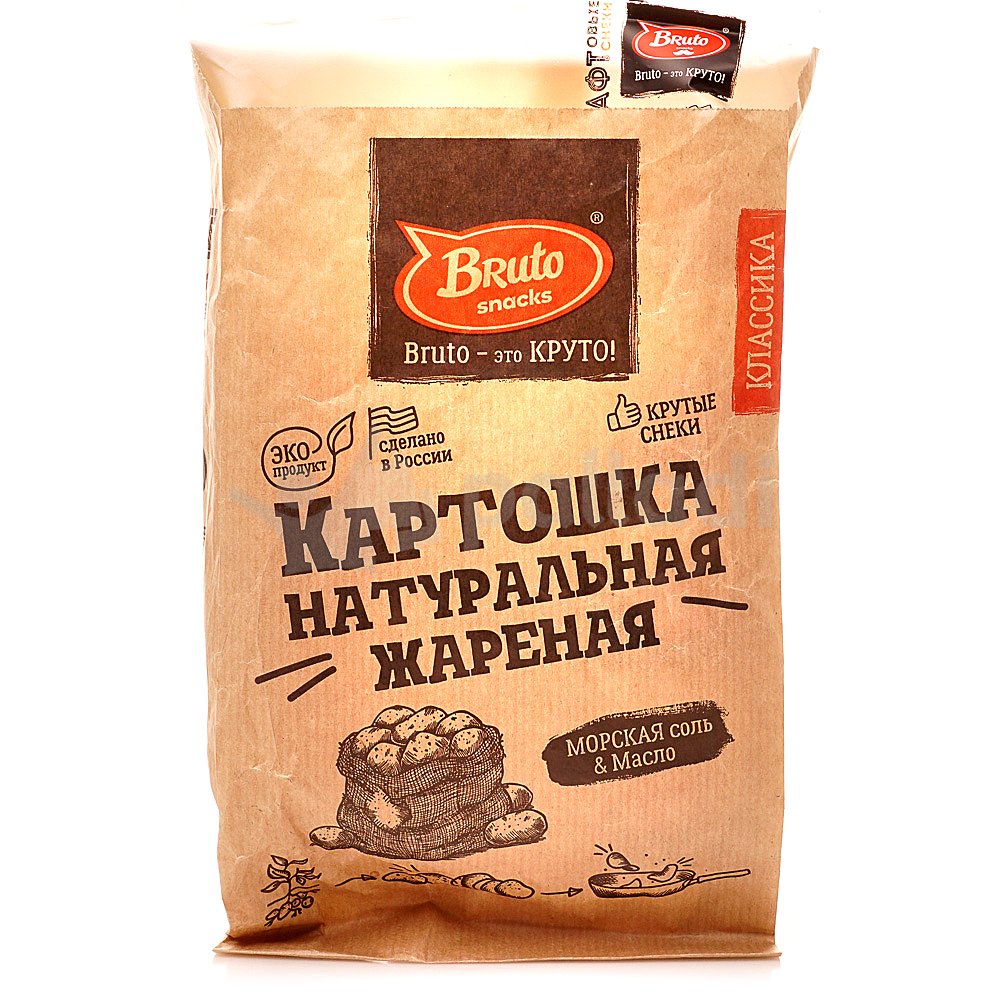 Картофель «Бруто» с солью 70 гр. в Красноармейске