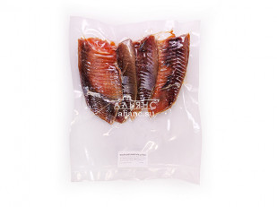 Горбуша стейк: Ребра воблы с икрой