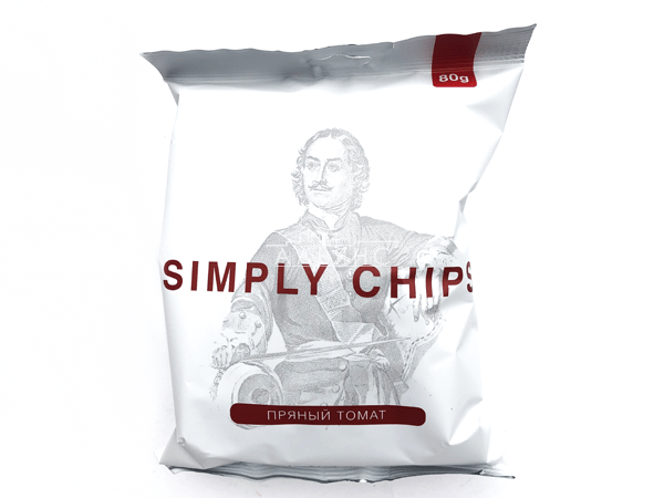 Картофельные чипсы "Simple chips" Пряный томат 80 гр. в Красноармейске